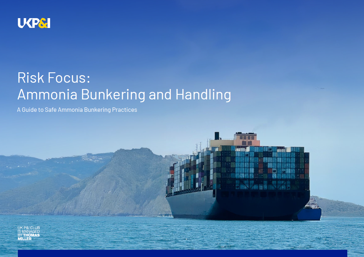 Risk Focus: Ammonia Bunkering and Handling